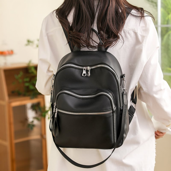 Rucsac dama, Ioana, RD739, Negru, 31x26x15 cm [13]