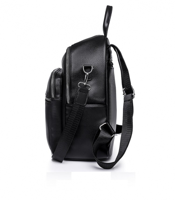 Rucsac dama, Ioana, RD739, Negru, 31x26x15 cm [9]