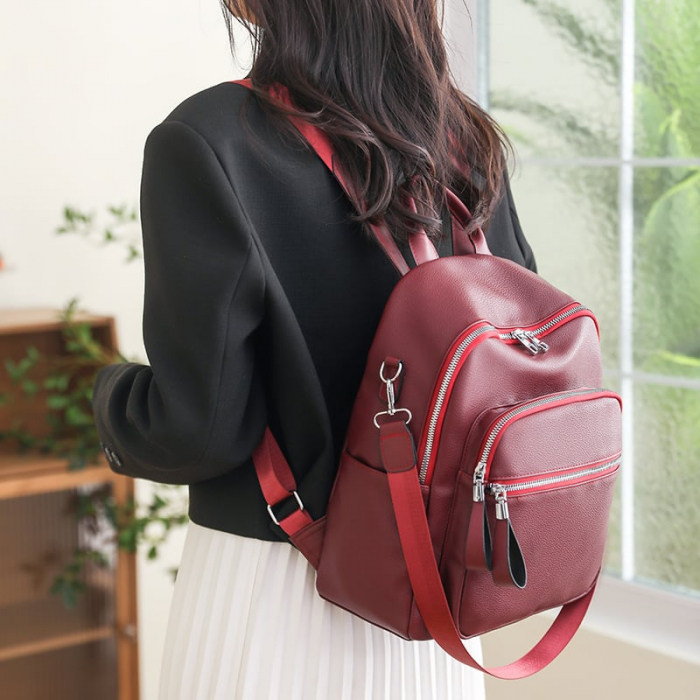 Rucsac dama, Ioana, RD739, Negru, 31x26x15 cm [5]