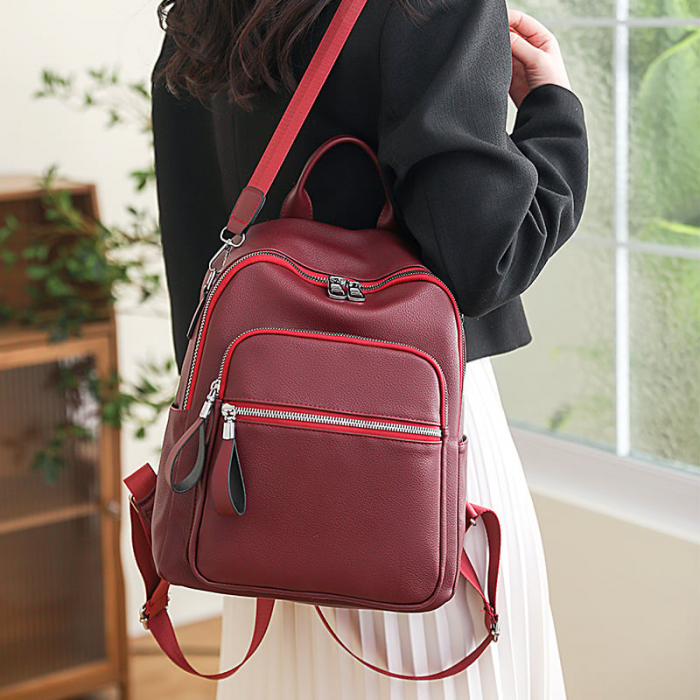 Rucsac dama, Ioana, RD739, Negru, 31x26x15 cm [4]