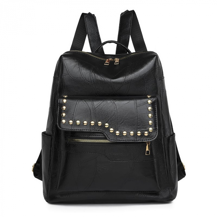Rucsac dama, Isadora, 5016, Negru, 34x30x14 cm [1]