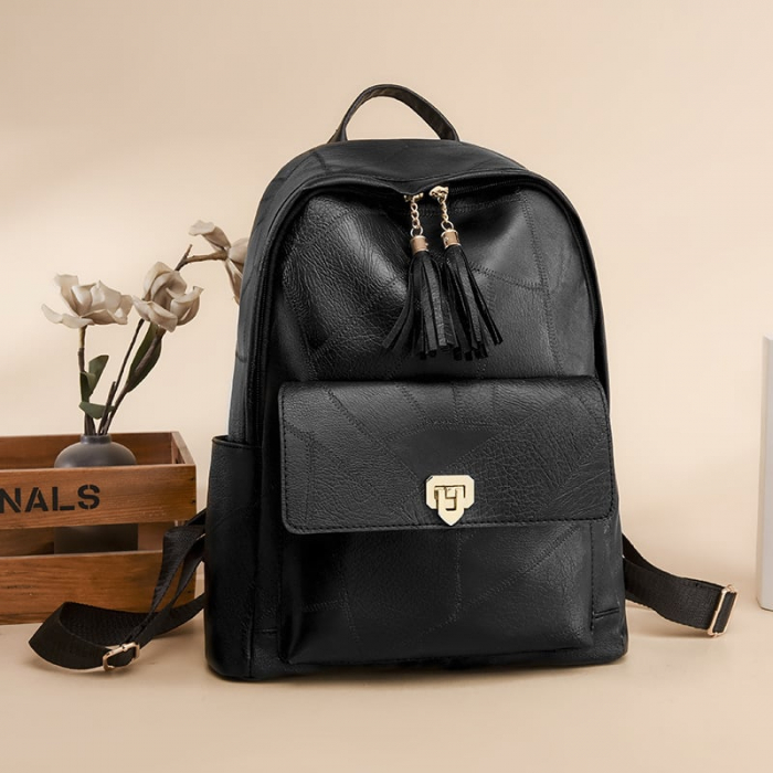Rucsac dama Kaia, 5020, Negru, 38x30x13 cm [3]