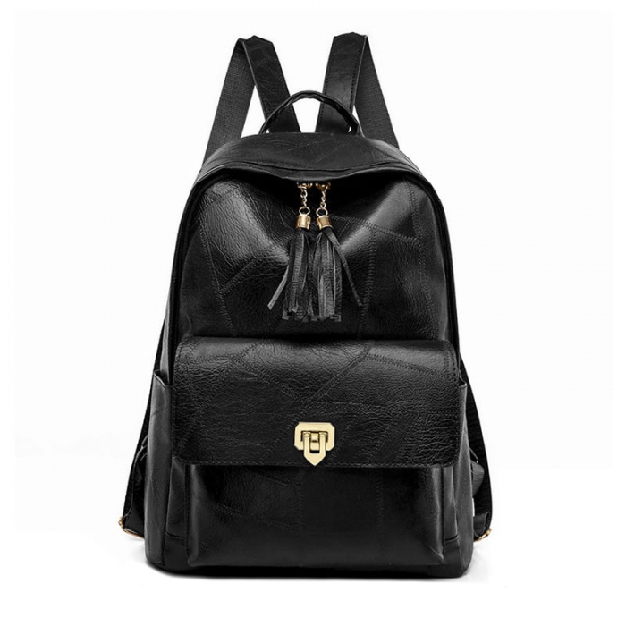 Rucsac dama Kaia, 5020, Negru, 38x30x13 cm [2]