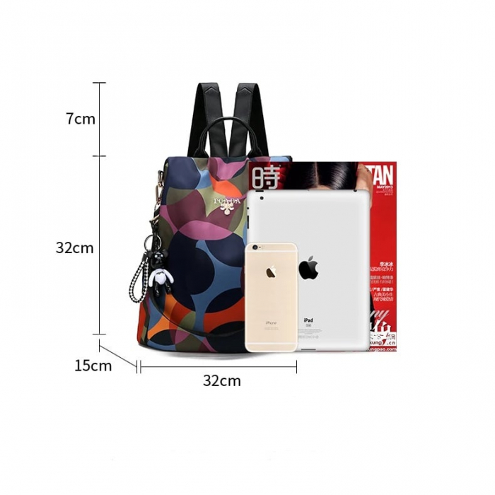 Rucsac dama, Kiki WB01, 32x32x15cm [8]