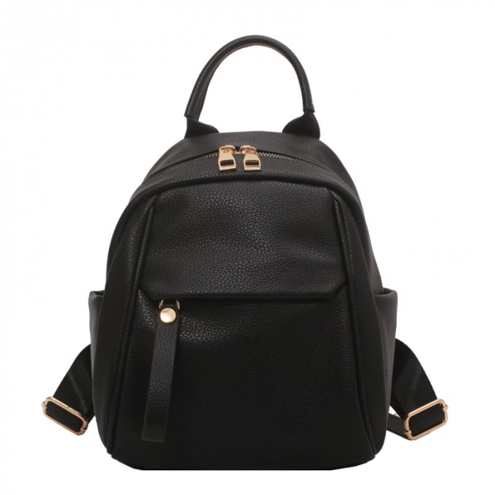 Rucsac dama, Kira 7263, Negru 28x22x12cm [1]