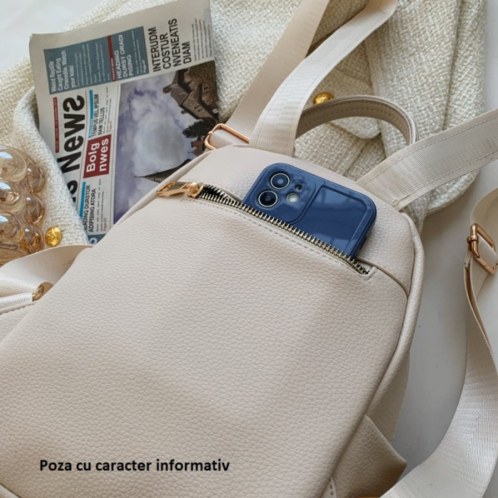 Rucsac dama, Kira 7263, Negru 28x22x12cm [5]