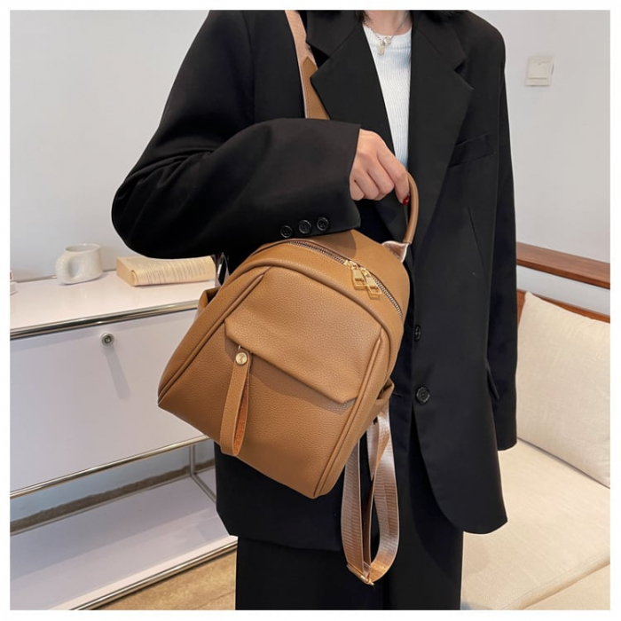 Rucsac dama, Kira 7264, Maro 28x22x12cm [3]