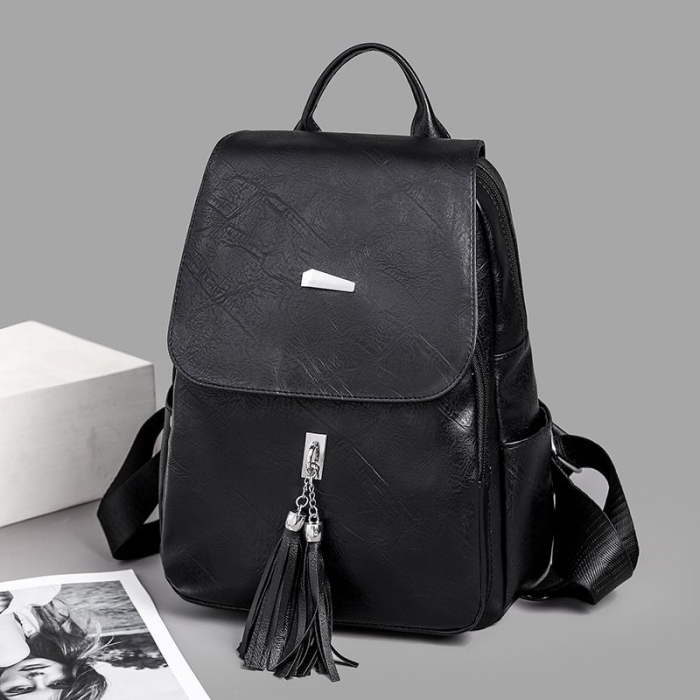Rucsac dama, Larisa, RD737, Negru, 32x26x13 cm [3]