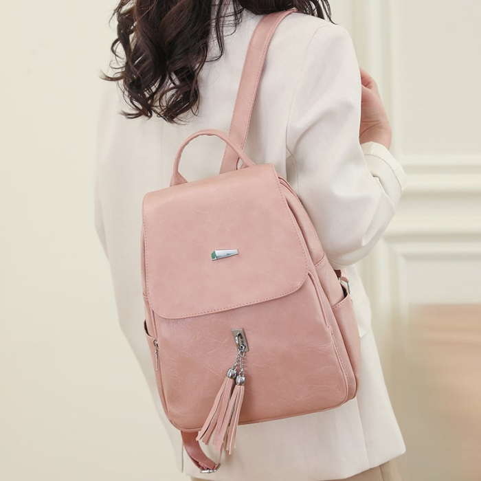 Rucsac dama, Larisa, RD737, Negru, 32x26x13 cm [5]