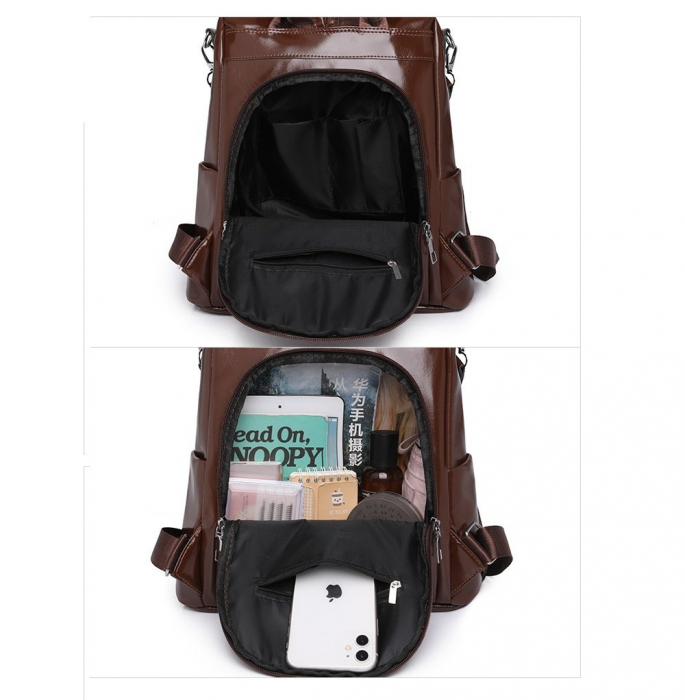 Rucsac dama, Lora 7208, 35x32x15 cm [8]
