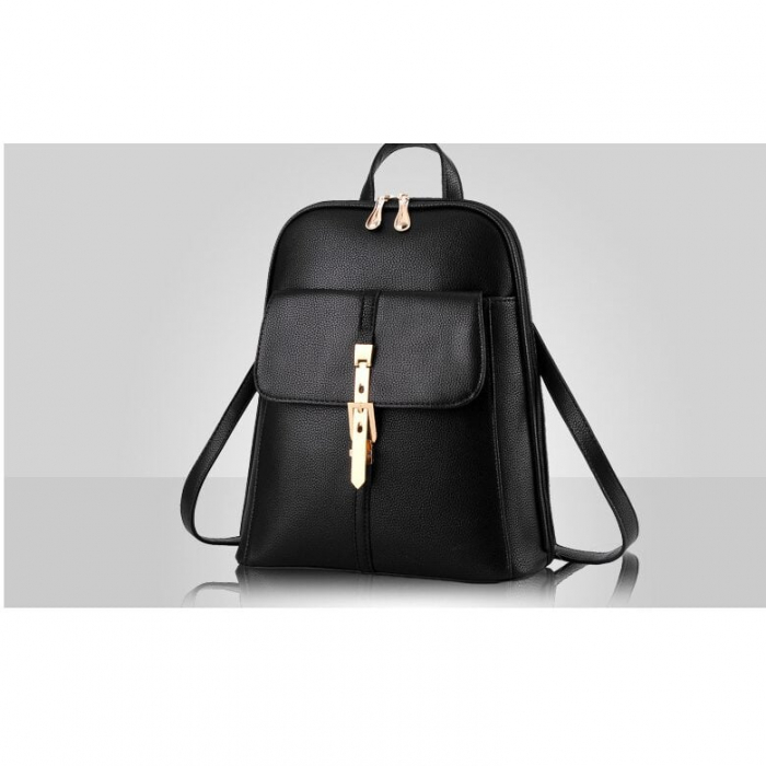 Rucsac Dama Mira, BS-8856, Negru 33x28x13 cm [2]