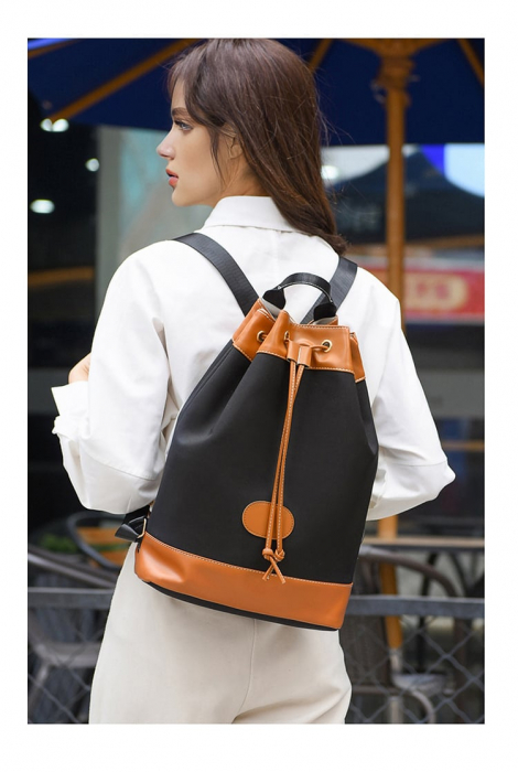 Rucsac dama Opal, 5015, Negru, 38x27x13 cm [9]