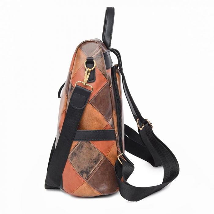 Rucsac dama, Paula, RD735, Alb, 32x32x14 cm [3]