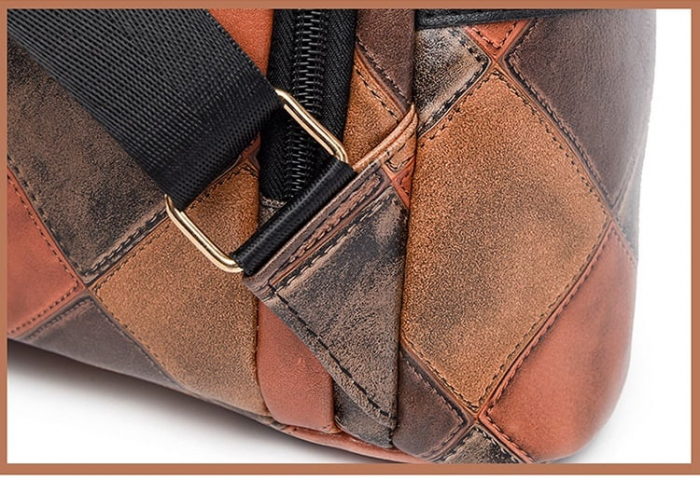 Rucsac dama, Paula, RD735, Alb, 32x32x14 cm [6]