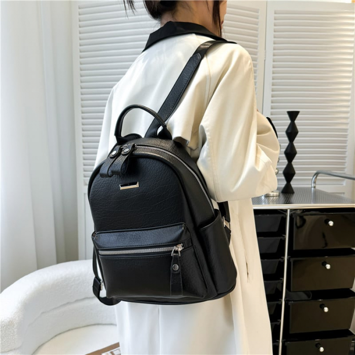 Rucsac dama Peru, 5413, Negru, 30x15x27 cm [2]