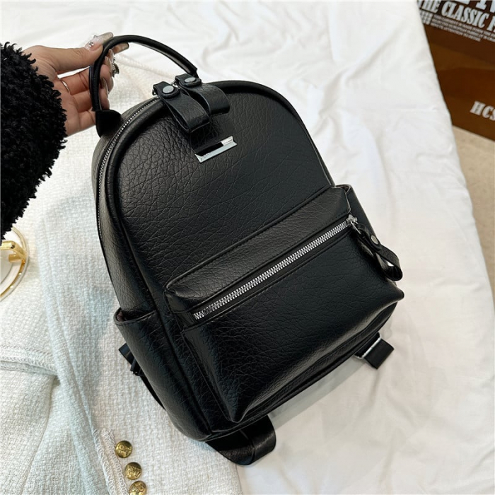 Rucsac dama Peru, 5413, Negru, 30x15x27 cm [7]