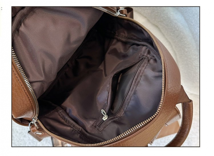 Rucsac dama Peru, 5413, Negru, 30x15x27 cm [9]