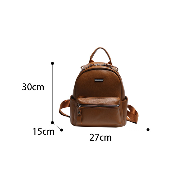 Rucsac dama Peru, 5413, Negru, 30x15x27 cm [8]