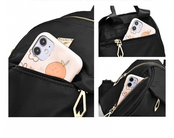 Rucsac dama, Rina SCB-40, 26x22x14 cm [6]