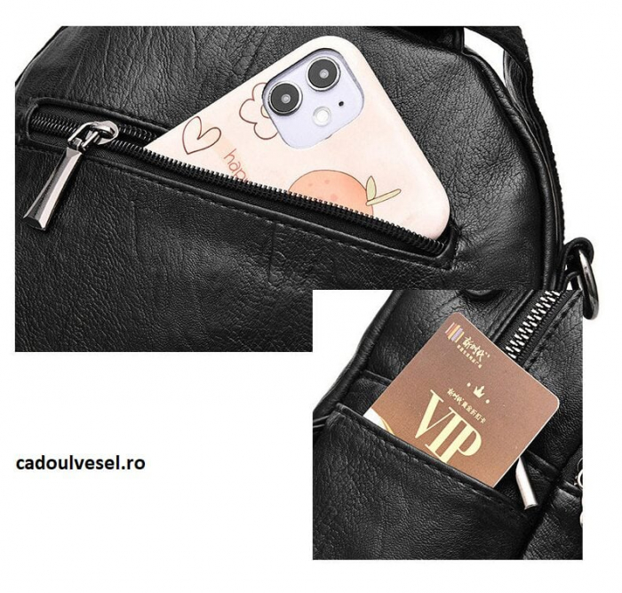 Rucsac dama, Sami SCB-43, 25x25x13cm [8]