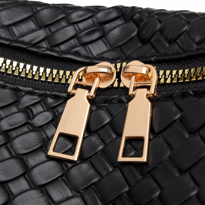 Rucsac dama, Sia, RD774, Negru, 33x30x15 cm [15]