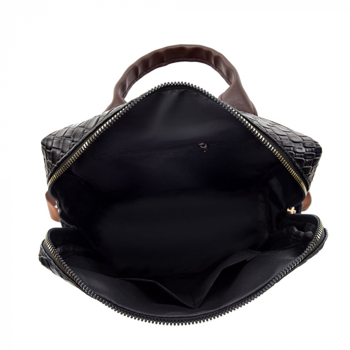Rucsac dama, Sia, RD774, Negru, 33x30x15 cm [5]