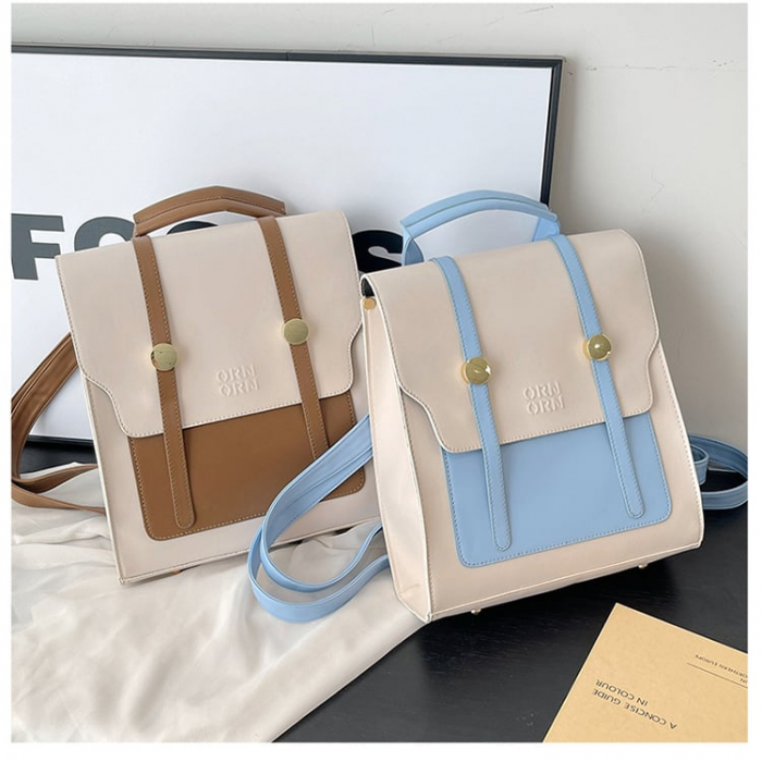 Rucsac dama, Soraya, RD780, Maro, 27x25x9 [3]