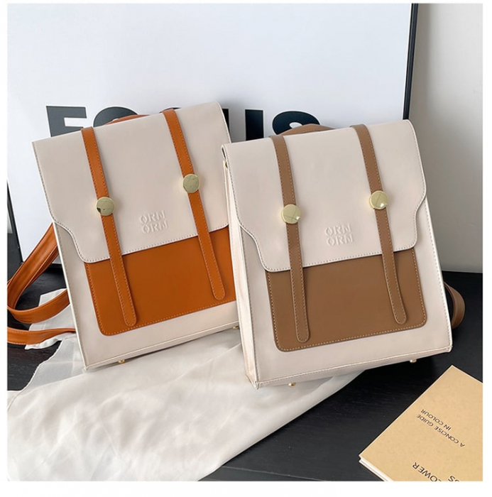 Rucsac dama, Soraya, RD780, Maro, 27x25x9 [2]