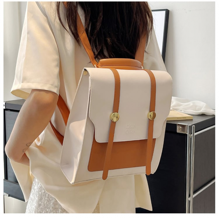 Rucsac dama, Soraya, RD780, Maro, 27x25x9 [8]