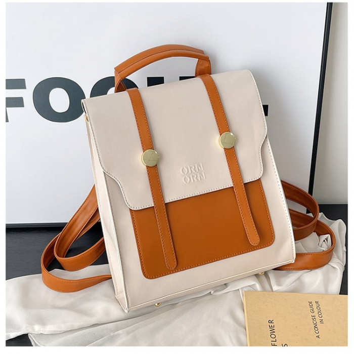 Rucsac dama, Soraya, RD780, Maro, 27x25x9 [4]