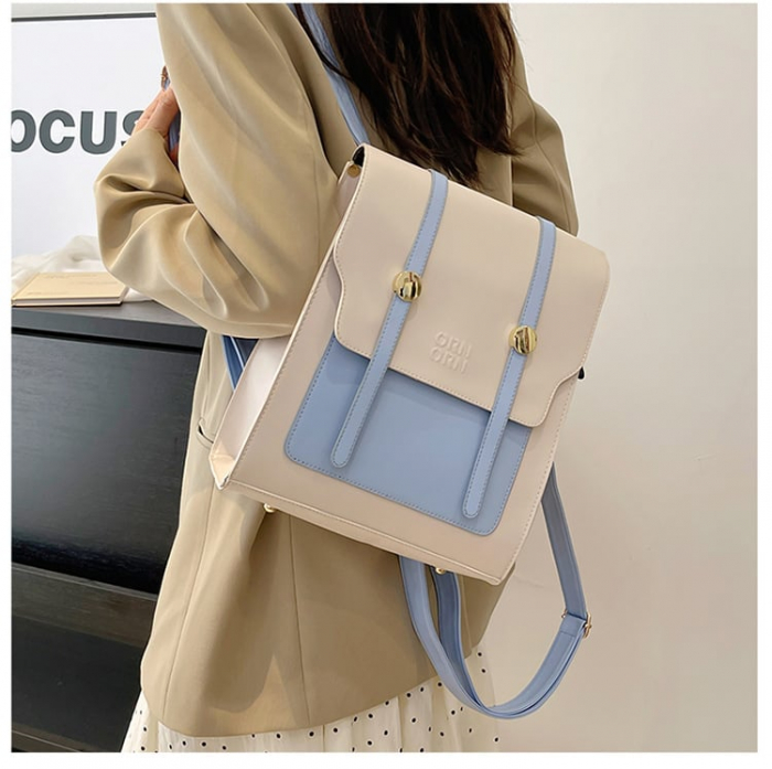 Rucsac dama, Soraya, RD780, Maro, 27x25x9 [7]
