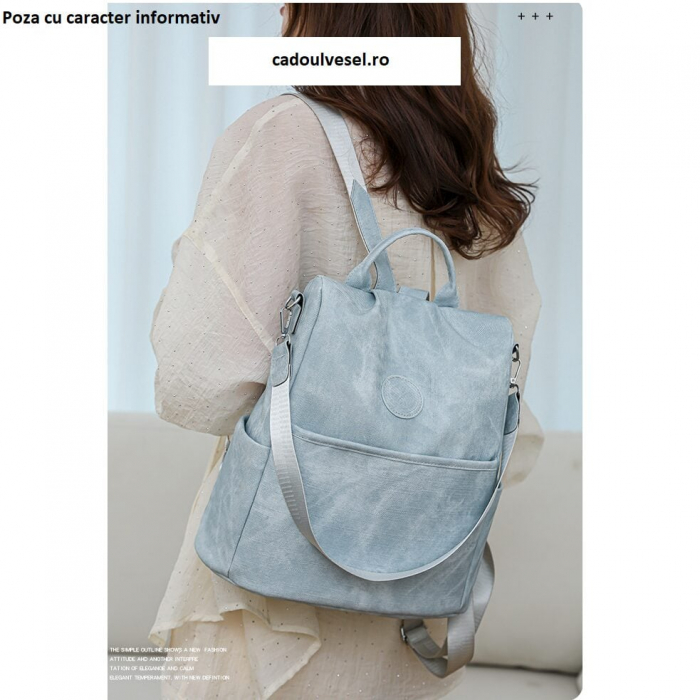 Rucsac dama, Stela WB54, 33x33x13cm [2]