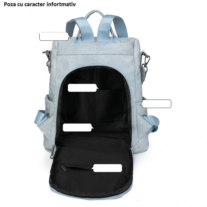 Rucsac dama, Stela WB54, 33x33x13cm [5]