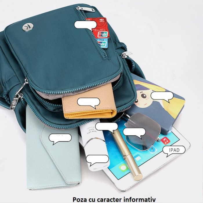 Rucsac dama, Tessa WB20, 28x23x12 cm [5]