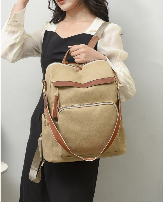 Rucsac dama, Vera, RD727, Negru, 36x32x15 cm [3]