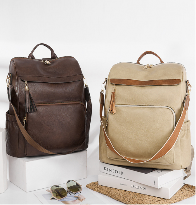 Rucsac dama, Vera, RD727, Negru, 36x32x15 cm [4]