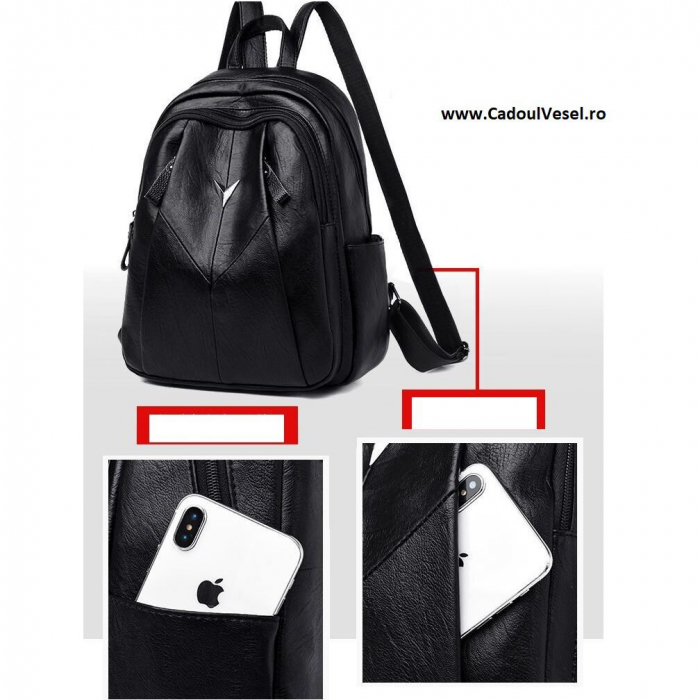 Rucsac dama, Violeta WH26, 34x26x12 cm [4]