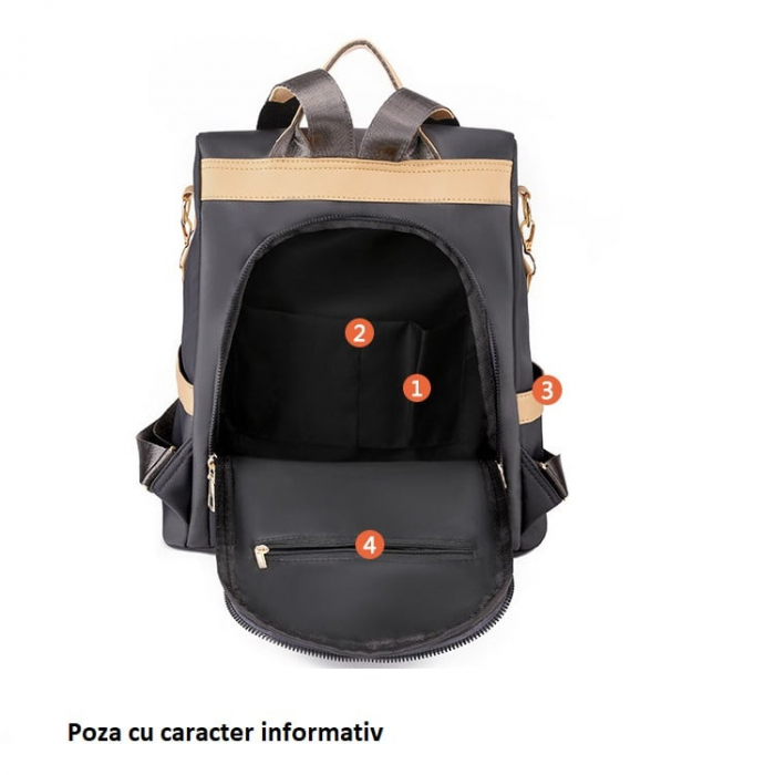 Rucsac dama, Zoe WB38, 32x32x13cm [6]