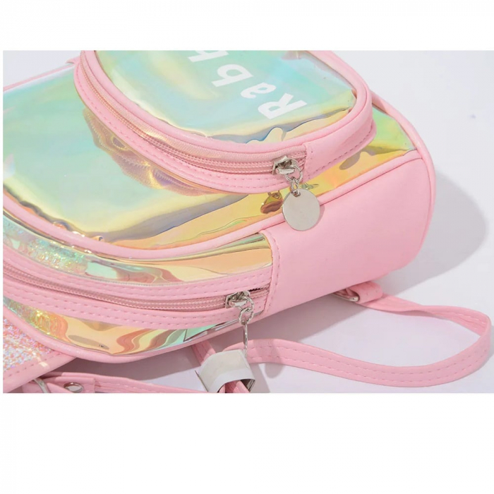 Rucsac mic pentru copii, elevi, AVAMSI, XC-18602, Roz, 19x18x8 cm [3]