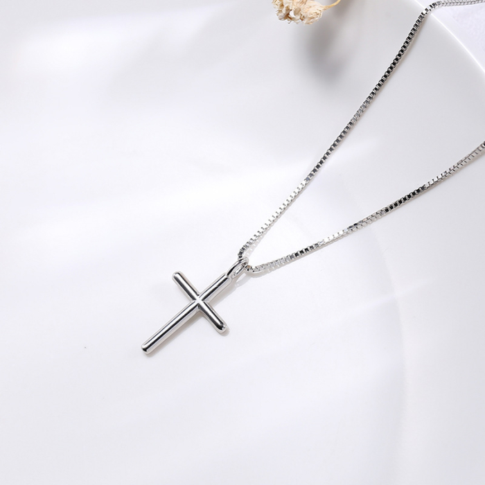 Set Cadou Fiică – Colier cu Pandativ  cruce din Argint 925 placat cu rodiu, Darul Credintei Cutie Elegantă și Felicitare Personalizată [4]