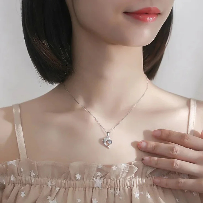 Set Cadou Fiică – Colier cu Pandativ Spiritul Oceanului din Argint 925 placat cu rodiu, Cutie Elegantă și Felicitare Personalizată [6]