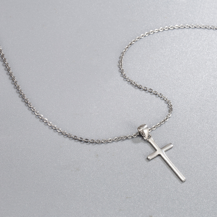 Set Cadou Soție –  Colier cu pandativ cruce din argint 925, Pacea sufletului, placat cu rodiu, Cutie Elegantă și Felicitare Personalizată [4]