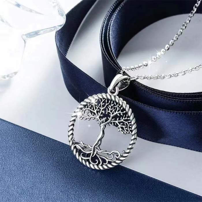 Set Cadou Mamă LD760P– Colier cu Pandativ Copacul Intelepciunii din Argint 925 placat cu rodiu, Cutie Elegantă și Felicitare Personalizată [8]