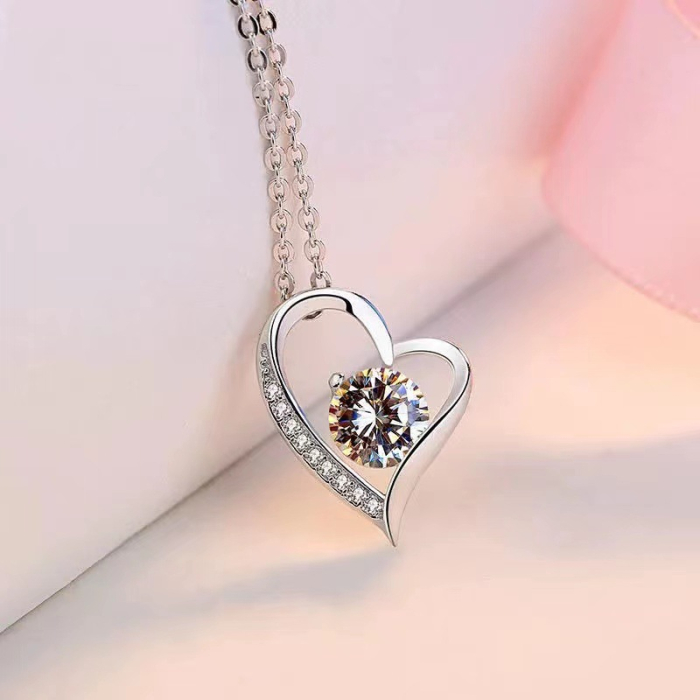 Set Cadou pentru Doamna Învățătoare– Colier cu Pandativ Secretul Inimii  din Argint 925 placat cu rodiu, Cutie Elegantă și Felicitare Personalizată [7]