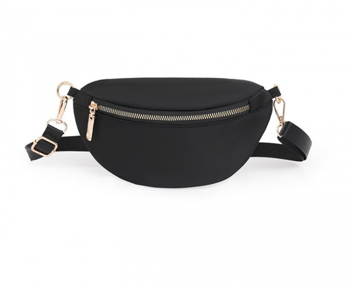 Set Rucsac si Borseta dama Panama, 5414, Negru, 33x13x25 cm [7]