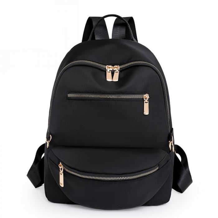 Set Rucsac si Borseta dama Panama, 5414, Negru, 33x13x25 cm [4]