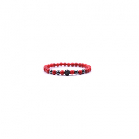 FEMEI - Brățară unisex Tonje 4704 – Perlă naturală, aur 18k, Feng Shui