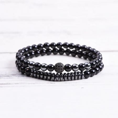 BRATARI DAMĂ - bratara-unisex-saga-4714-onix-zirconiu-ruteniu-feng-shui.jpg