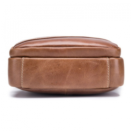 Geanta barbati, Zeyn 5037, Piele Naturala, Negru, 25x18x7 cm [2]