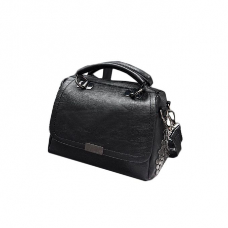 Geanta dama AVAMSI, BS-8655, bareta pentru umar, Negru, 25x14x19 cm [0]